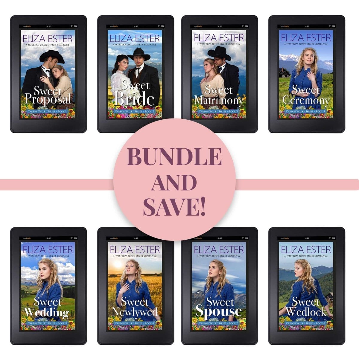 Eliza Ester Sweet Romance Carson Valley Complete Series Bundle (EBOOK)