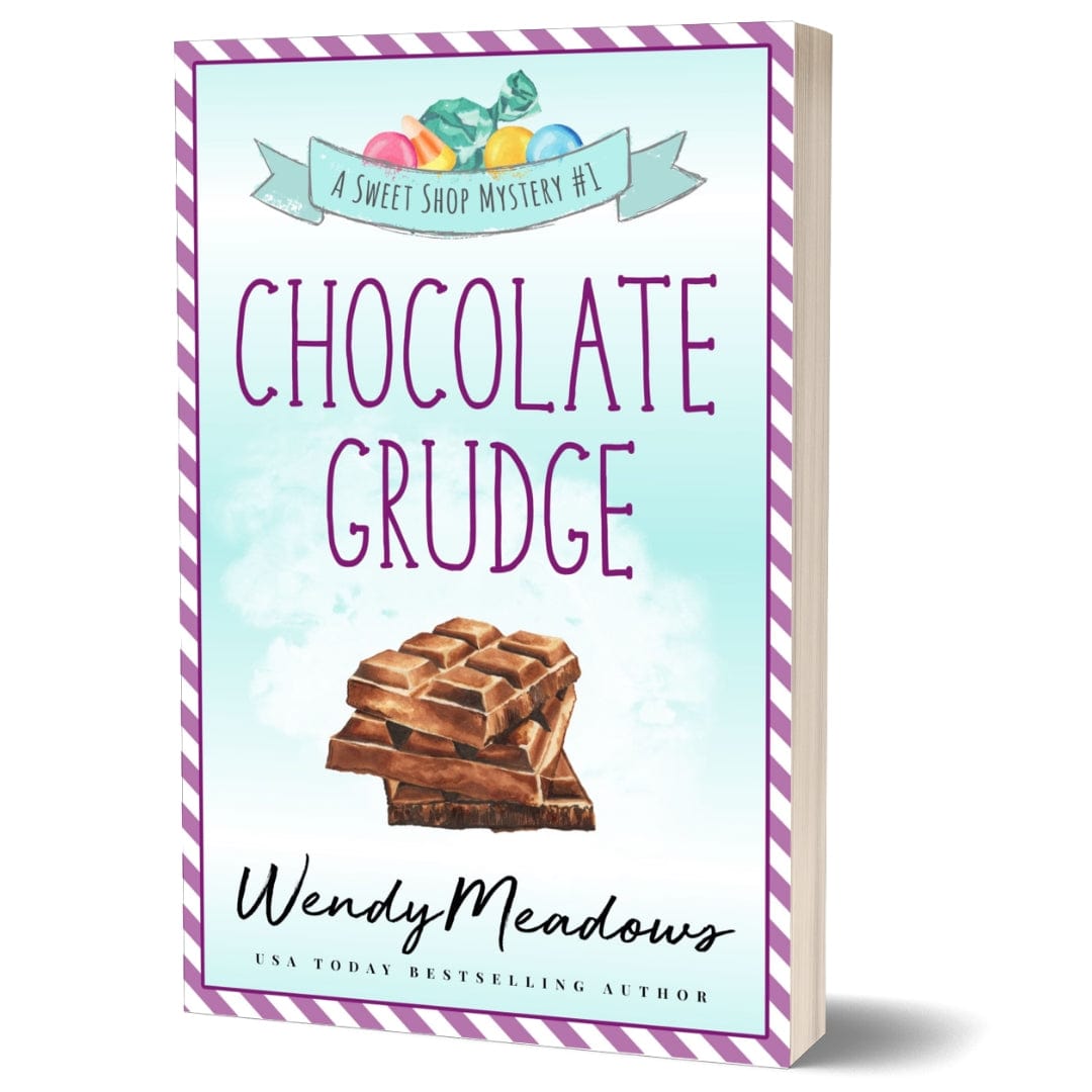 Wendy Meadows Book Paperback Chocolate Grudge