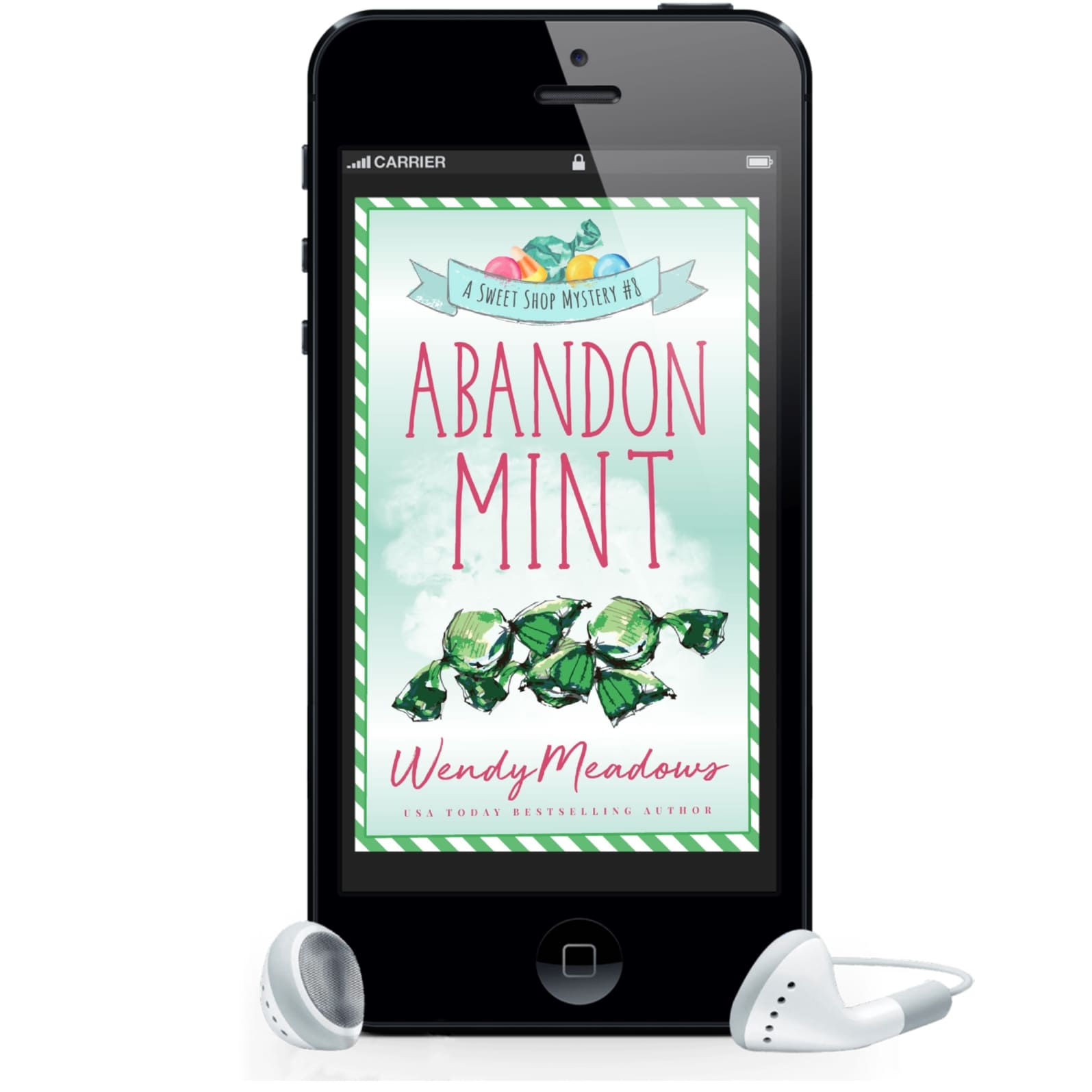 Wendy Meadows Cozy Mystery Abandon Mint (AUDIOBOOK)