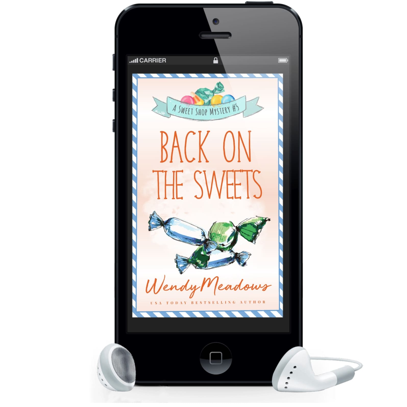 Wendy Meadows Cozy Mystery Audiobook Back on the Sweets (AUDIOBOOK)