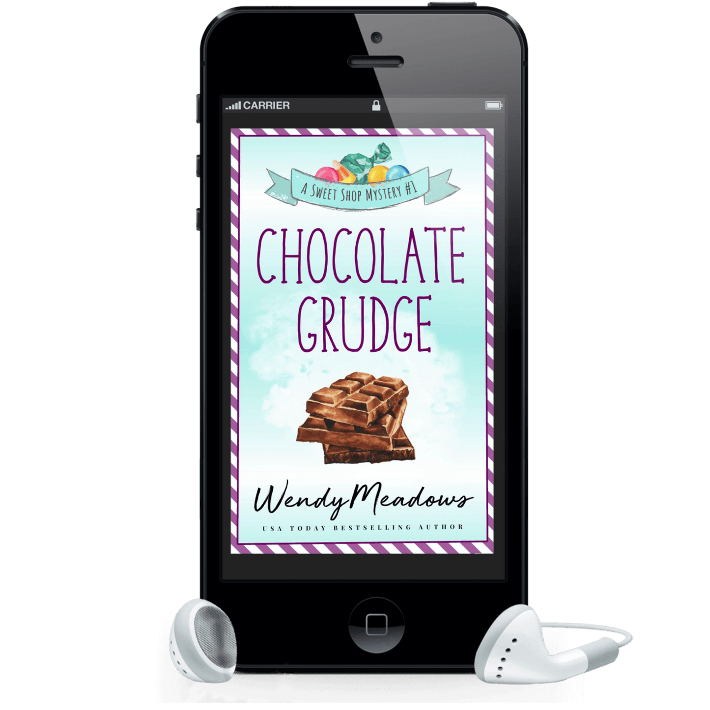 Wendy Meadows Cozy Mystery Chocolate Grudge (AUDIOBOOK)