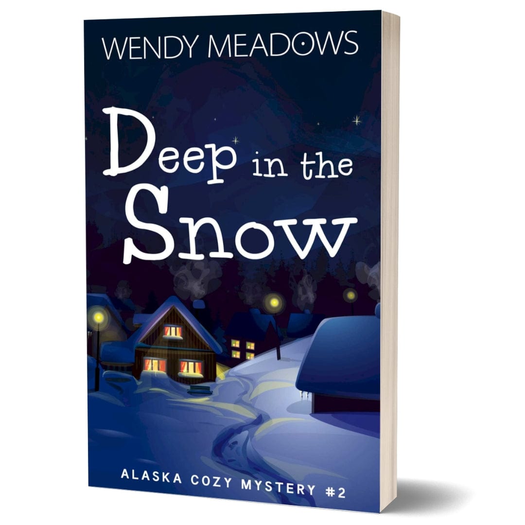 Wendy Meadows Cozy Mystery Paperback Deep in the Snow (PAPERBACK)