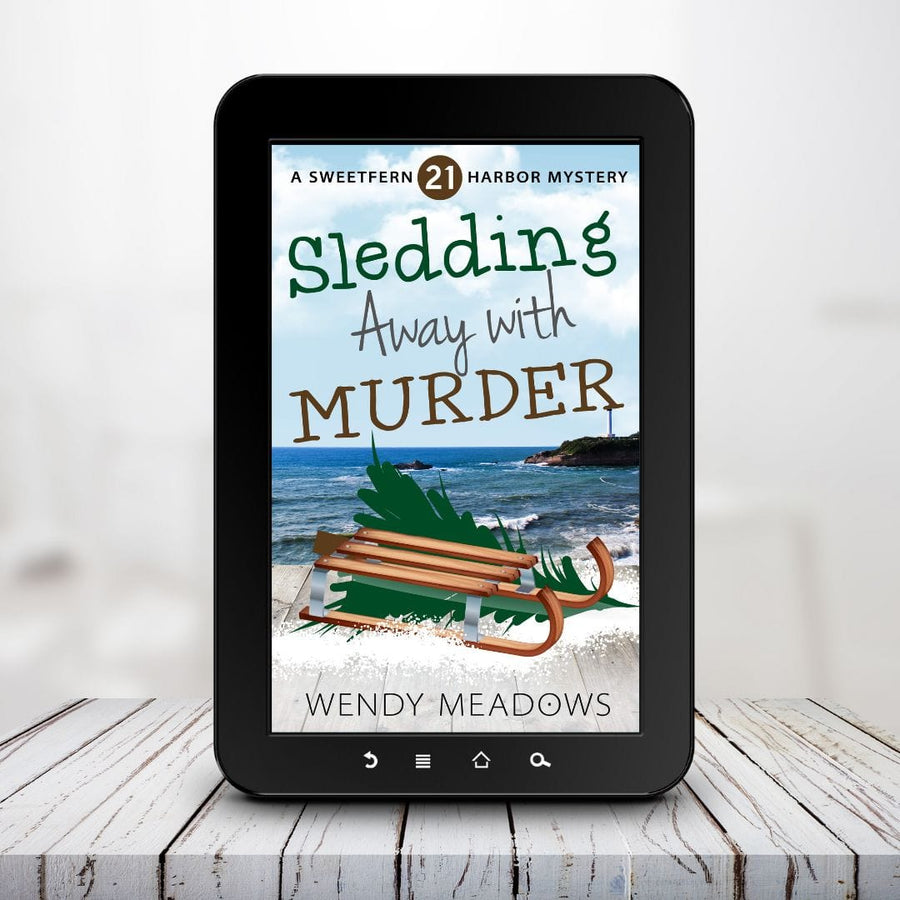 Wendy Meadows Cozy Mystery Sledding Away with Murder (EBOOK)