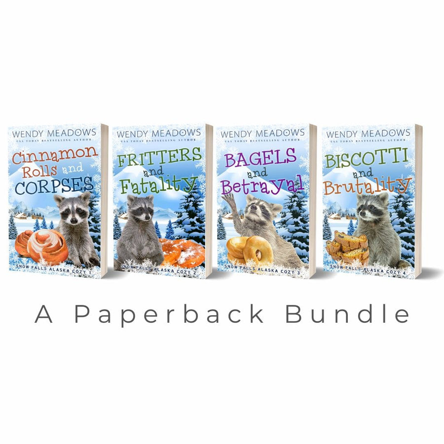 Wendy Meadows Cozy Mystery Snow Falls Alaska Cozy Books 1-4 (PAPERBACK)