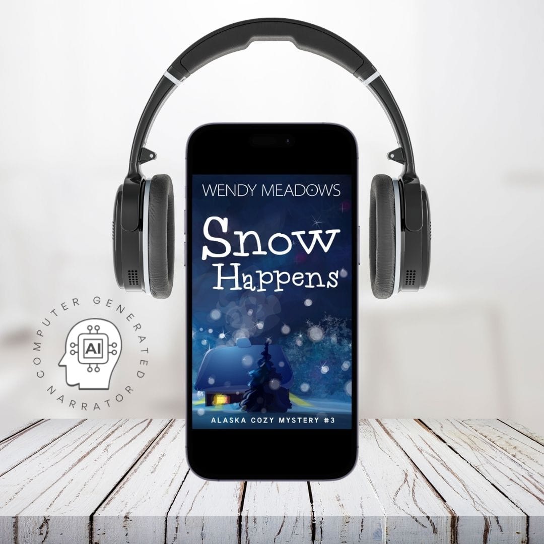 Wendy Meadows Cozy Mystery Snow Happens (AUDIOBOOK)