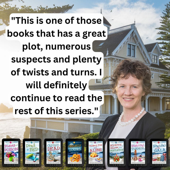 Wendy Meadows Cozy Mystery Sweetfern Harbor eBooks 1-8 (EBOOK)