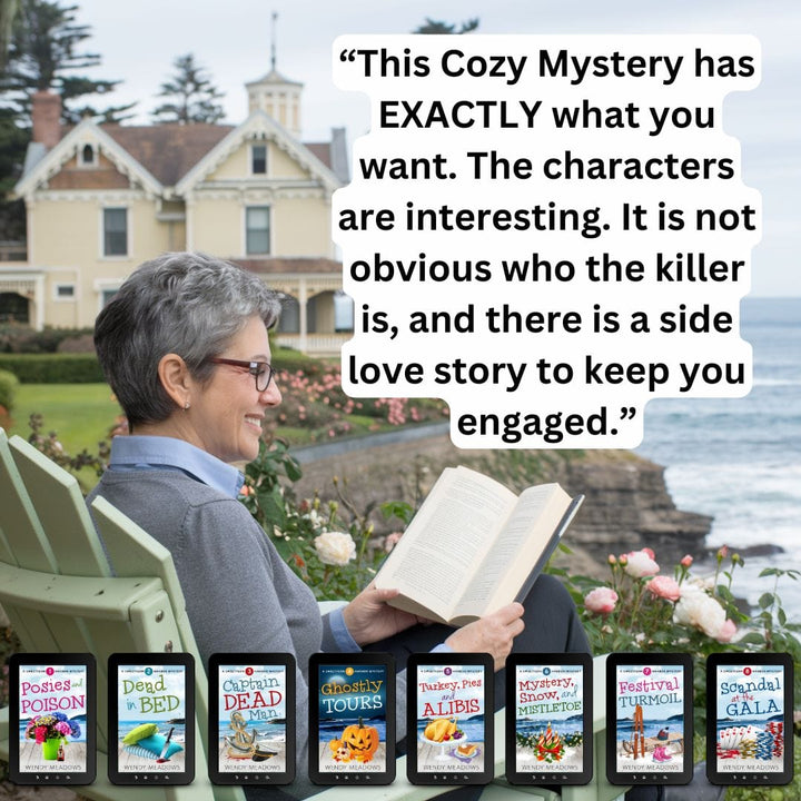 Wendy Meadows Cozy Mystery Sweetfern Harbor eBooks 1-8 (EBOOK)