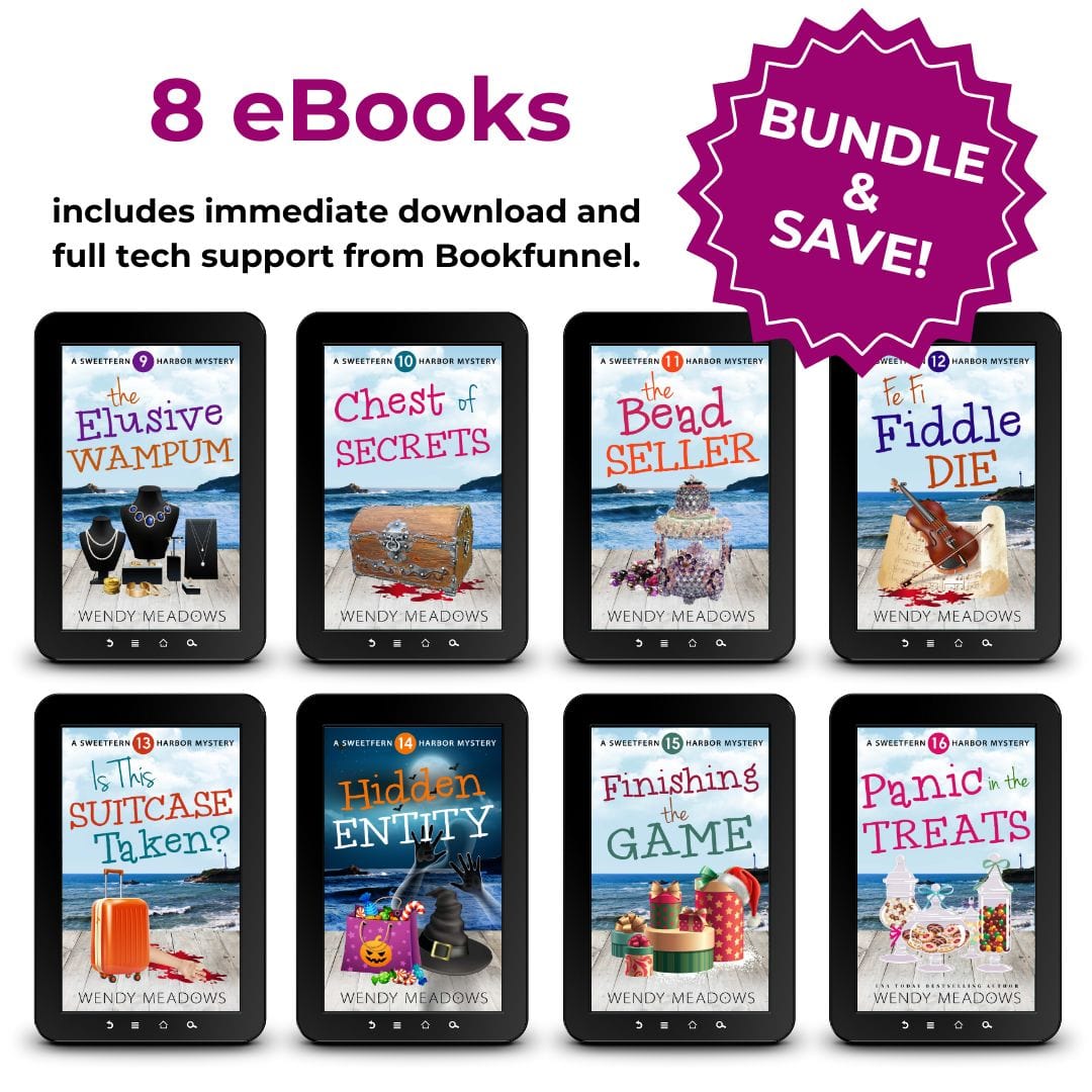 Wendy Meadows Cozy Mystery Sweetfern Harbor eBooks 9-16 (EBOOK)